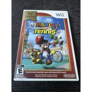 Mario Power Tennis (Nintendo Selects) Nintendo Wii - CIB - Tested